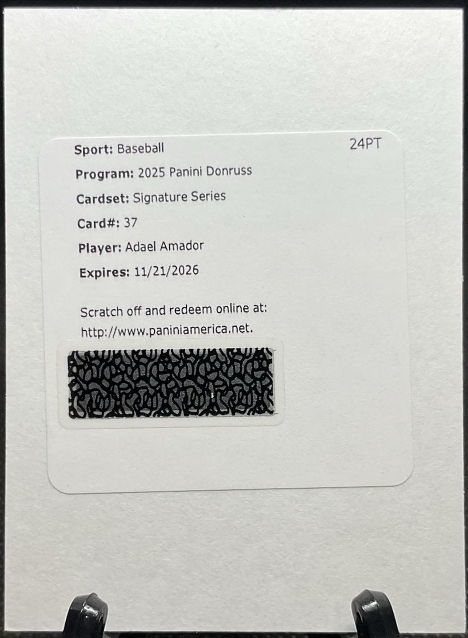 Adael Amador #37