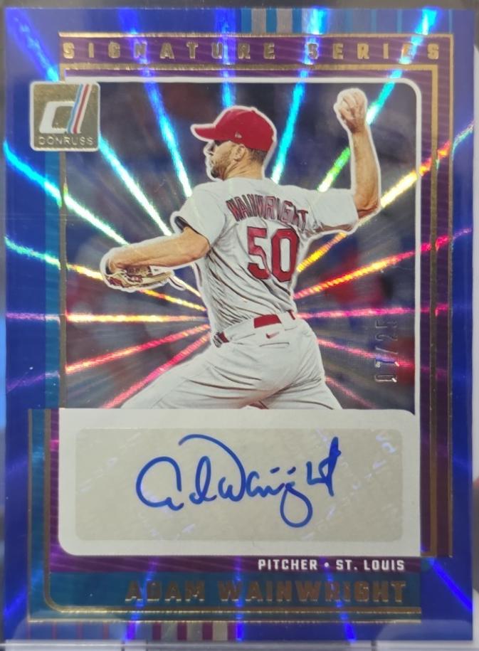 Adam Wainwright [Blue Laser] #SG-AWT