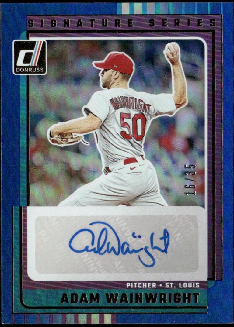 Adam Wainwright [Blue] #SG-AWT