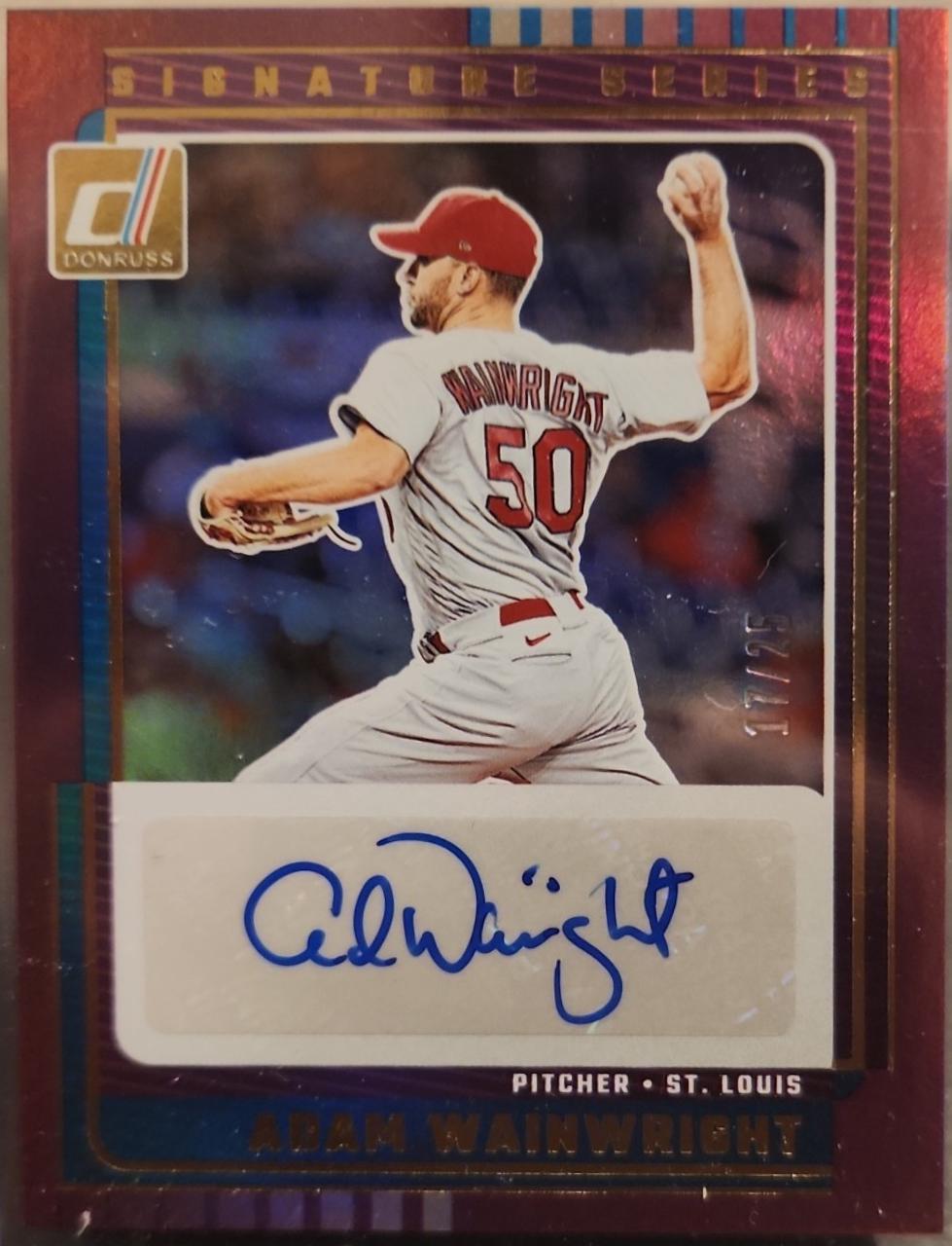 Adam Wainwright [Purple] #SG-AWT