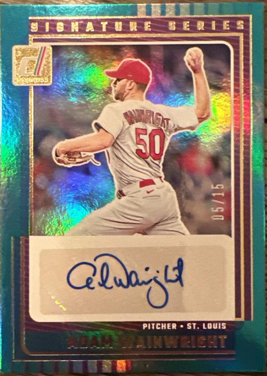 Adam Wainwright [Teal] #SG-AWT