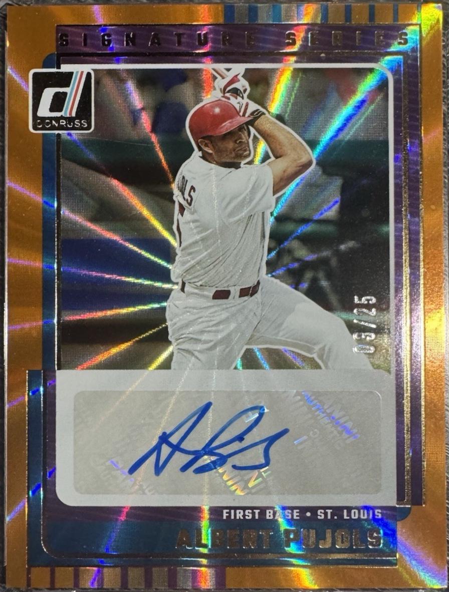 Albert Pujols [Gold] #SG-APJ