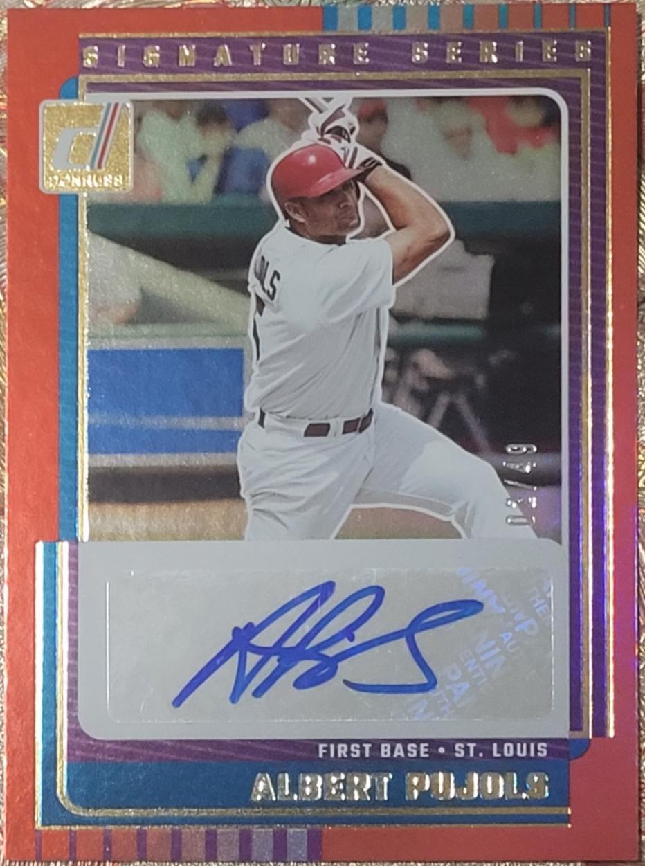 Albert Pujols [Red] #SG-APJ
