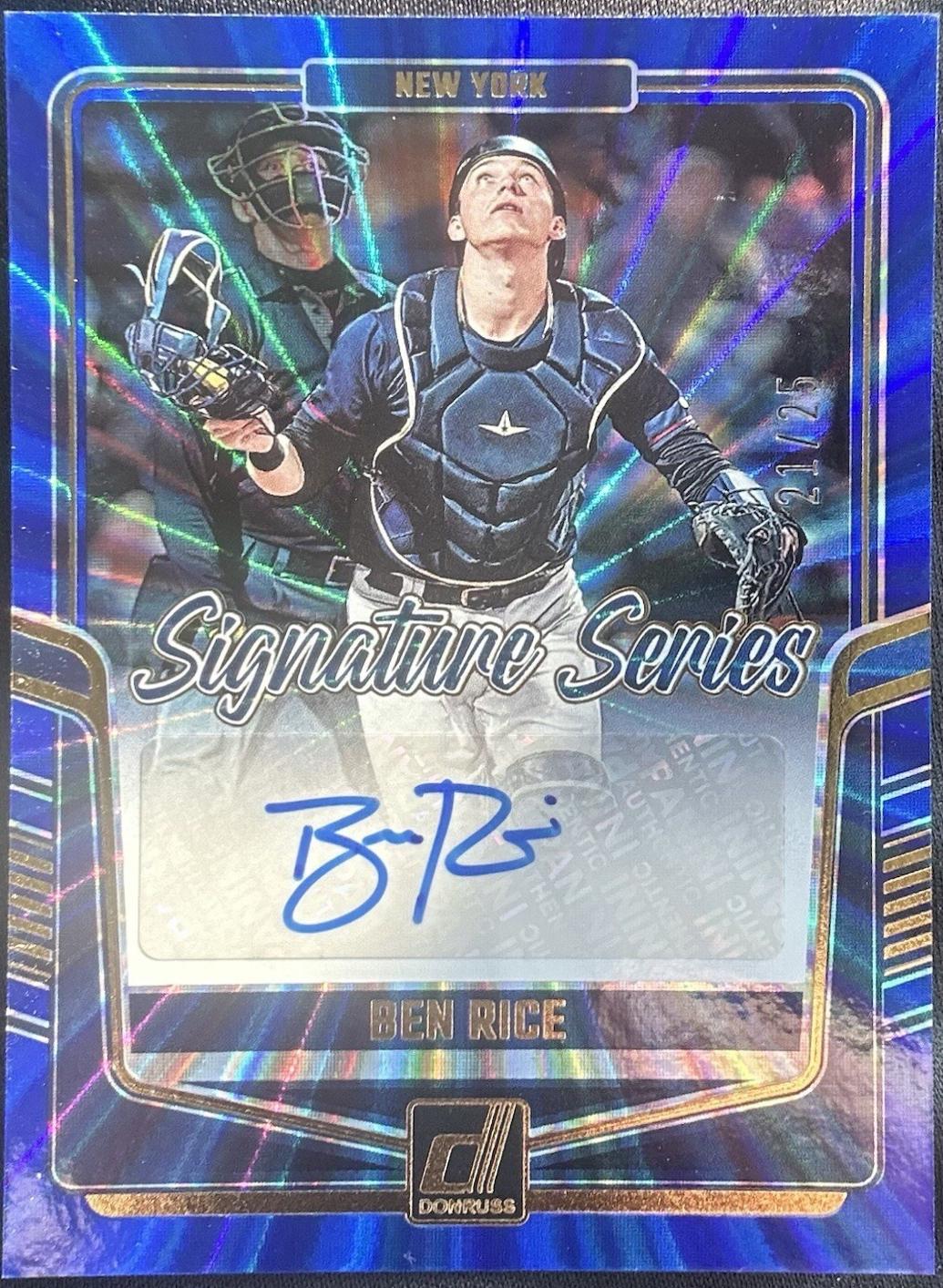 Ben Rice [Blue Laser] #SG-BRC