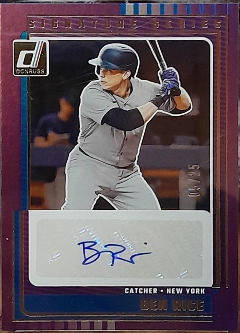 Ben Rice [Purple] #SG-BRC