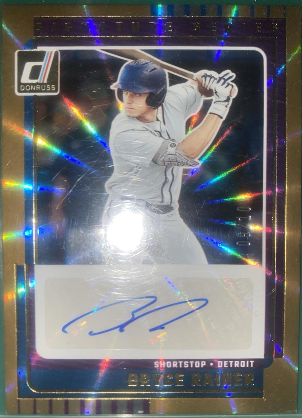 Bryce Rainer [Gold Laser] #SG-BRN