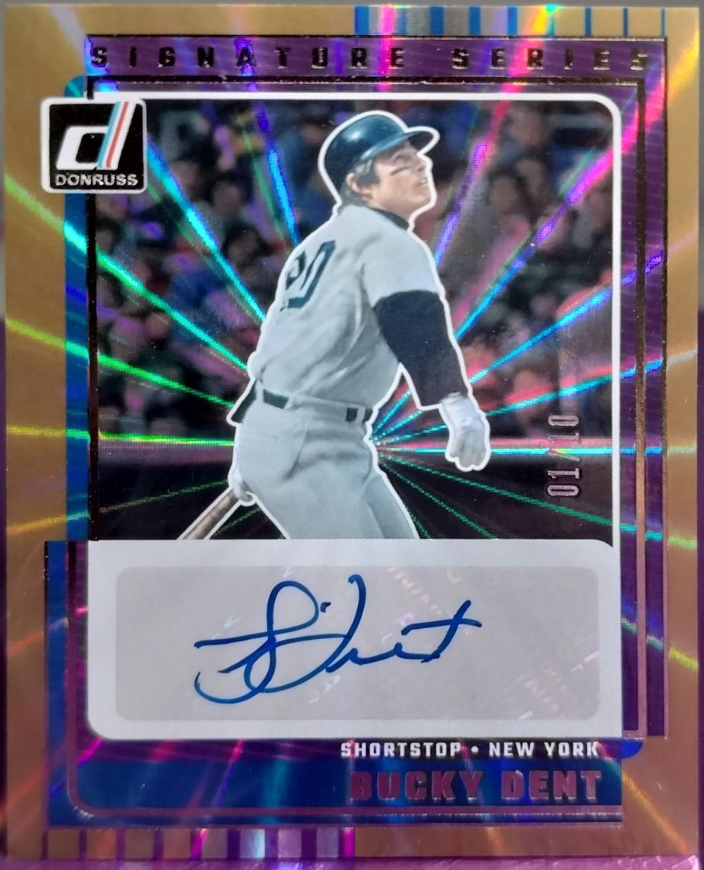 Bucky Dent [Gold Laser] #SG-BKD