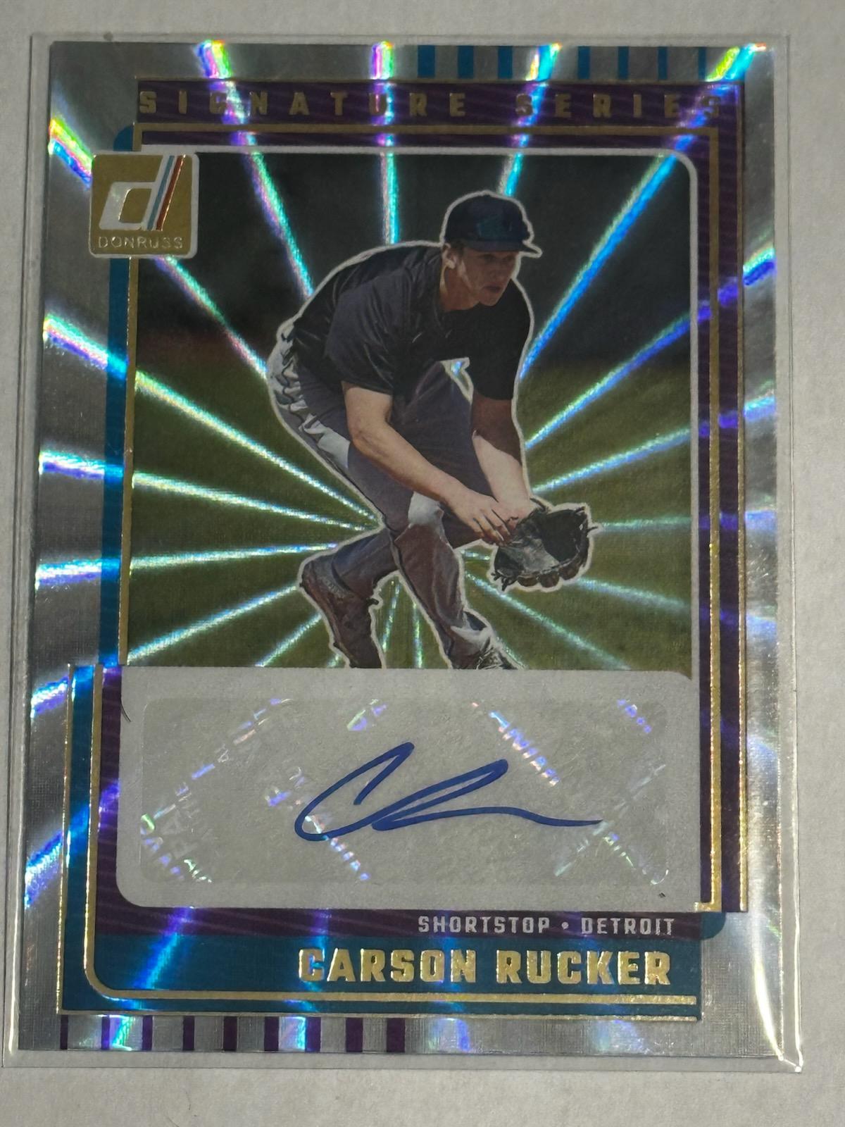 Carson Rucker [Laser] #SG-CRK