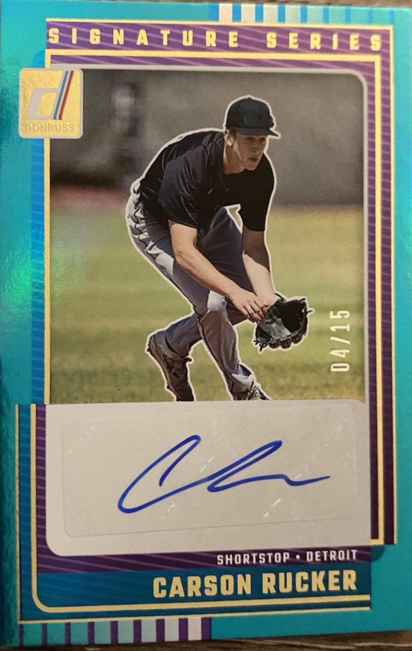 Carson Rucker [Teal] #SG-CRK