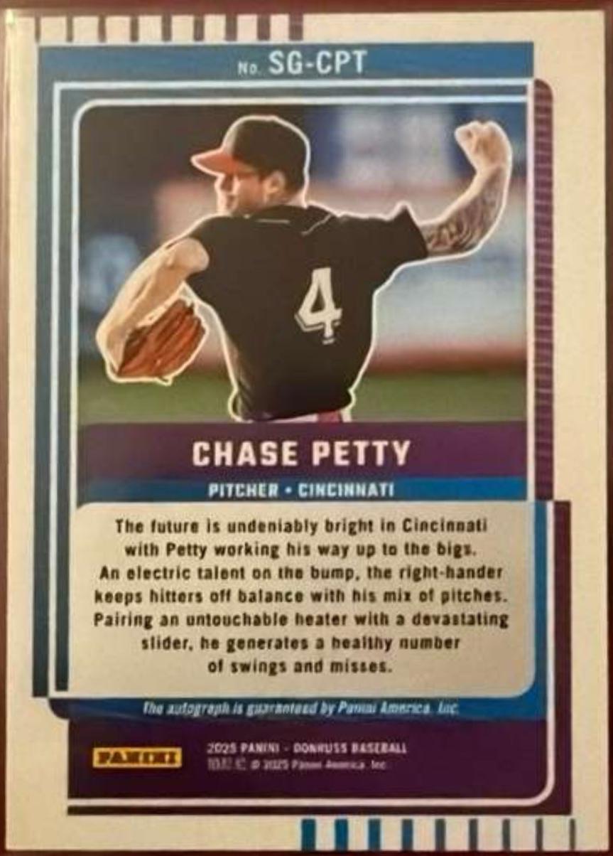 Chase Petty [Blue Laser] #SG-CPT