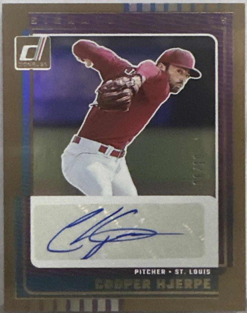 Cooper Hjerpe [Gold] #SG-CHJ
