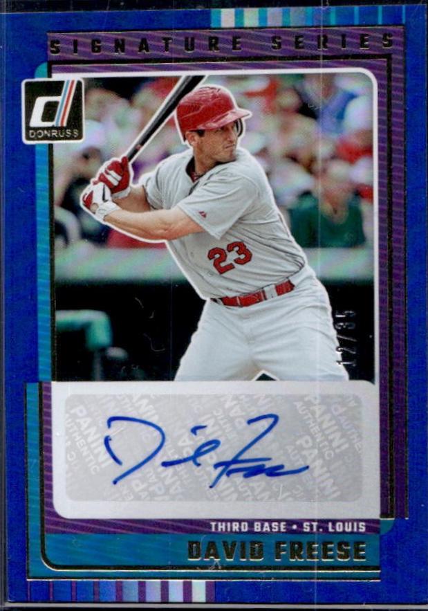 David Freese [Blue] #SG-DFR