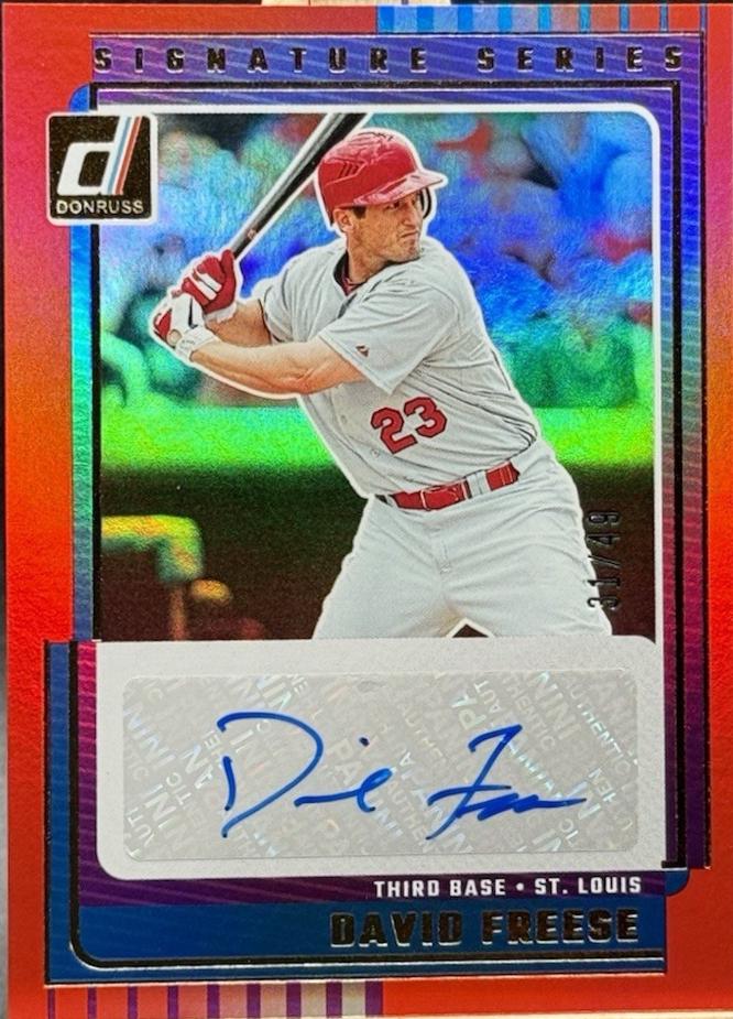 David Freese [Red] #SG-DFR