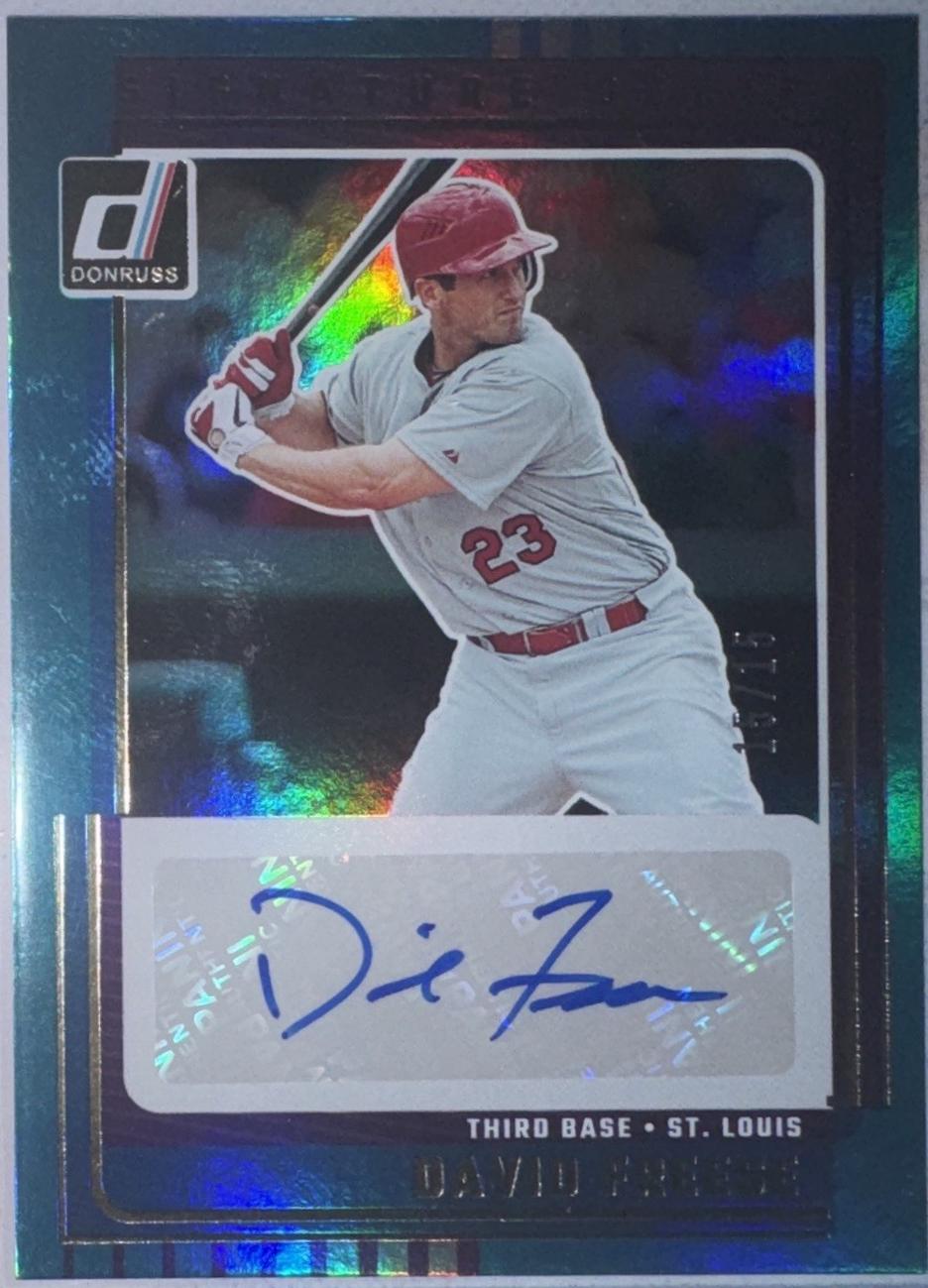 David Freese [Teal] #SG-DFR