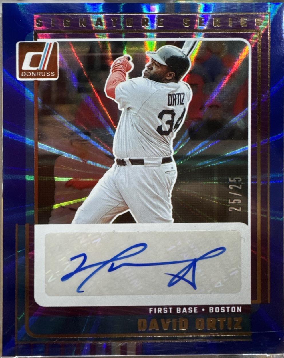 David Ortiz [Blue Laser] #SG-DOR