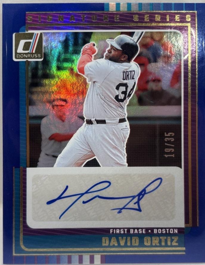 David Ortiz [Blue] #SG-DOR