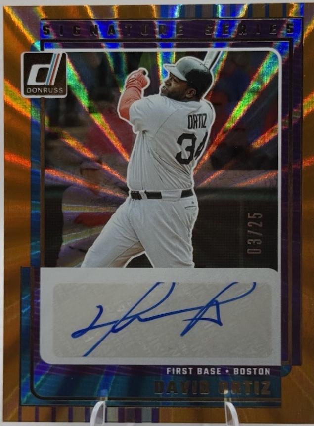 David Ortiz [Orange Laser] #SG-DOR