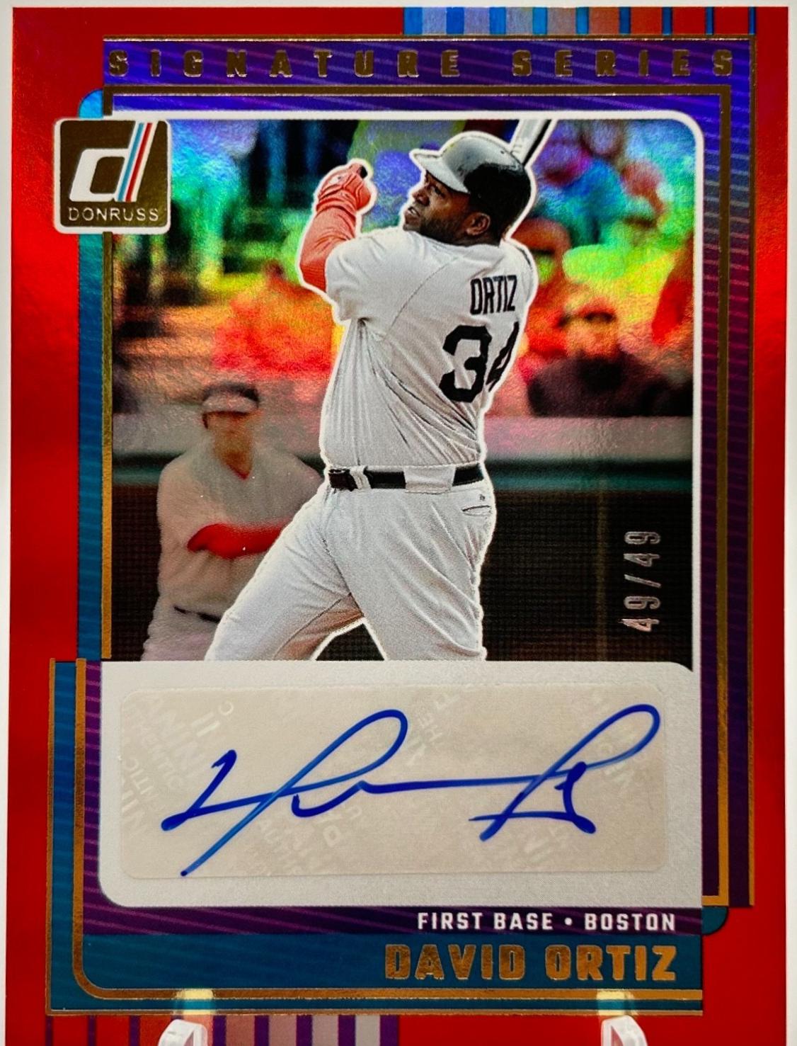 David Ortiz [Red] #SG-DOR