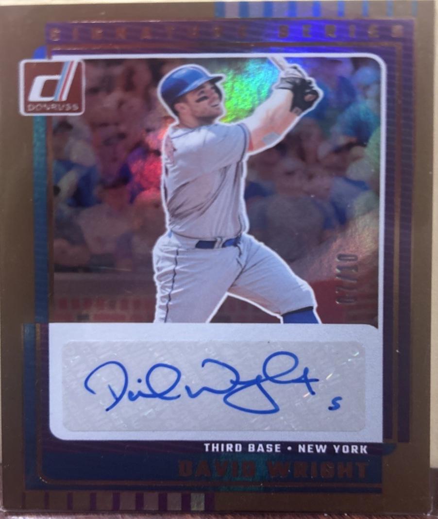 David Wright [Gold] #SG-DWT
