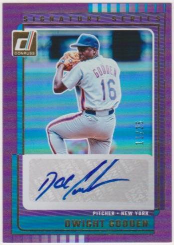 Dwight Gooden [Blue Laser] #SG-DWG