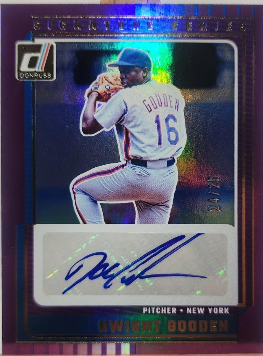 Dwight Gooden [Purple] #SG-DWG
