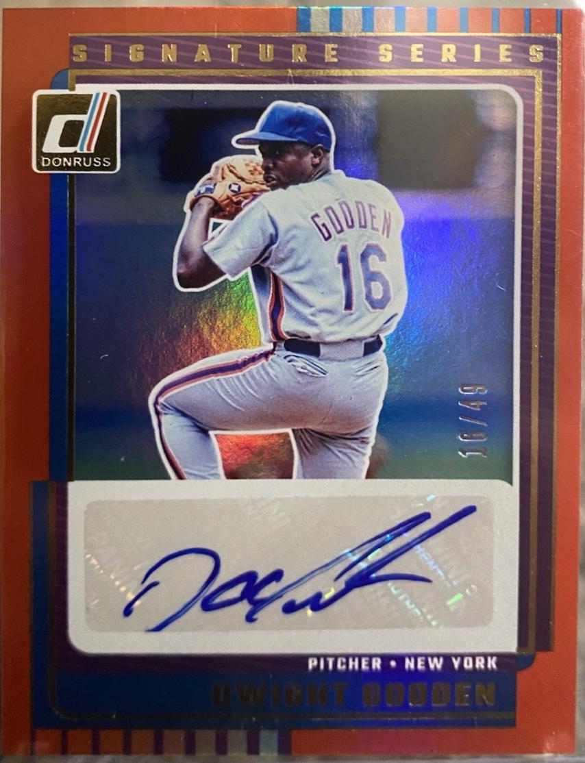 Dwight Gooden [Red] #SG-DWG
