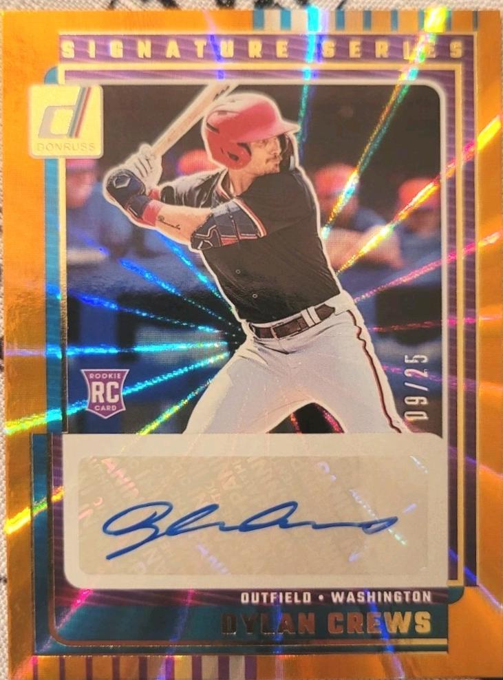 Dylan Crews [Orange Laser] #SG-DCR