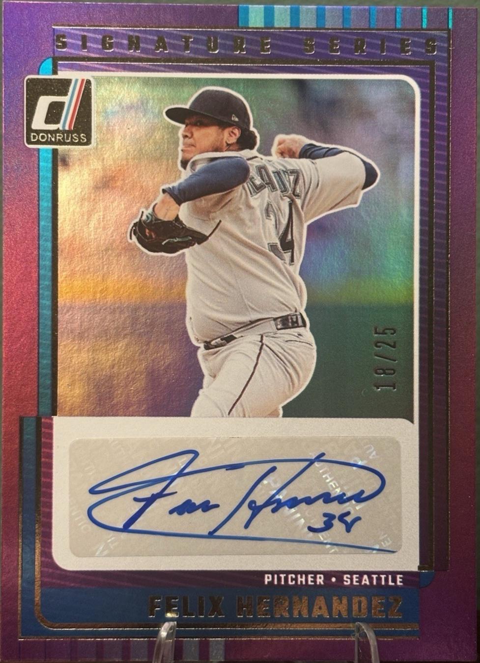 Felix Hernandez [Purple] #SG-FXH