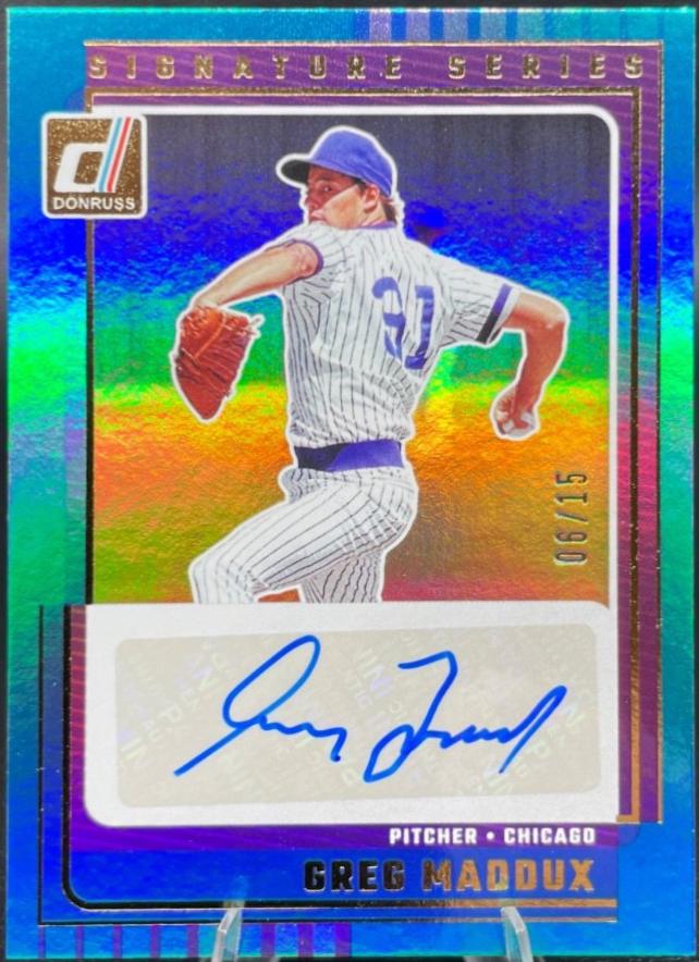 Greg Maddux [Teal] #SG-GMX