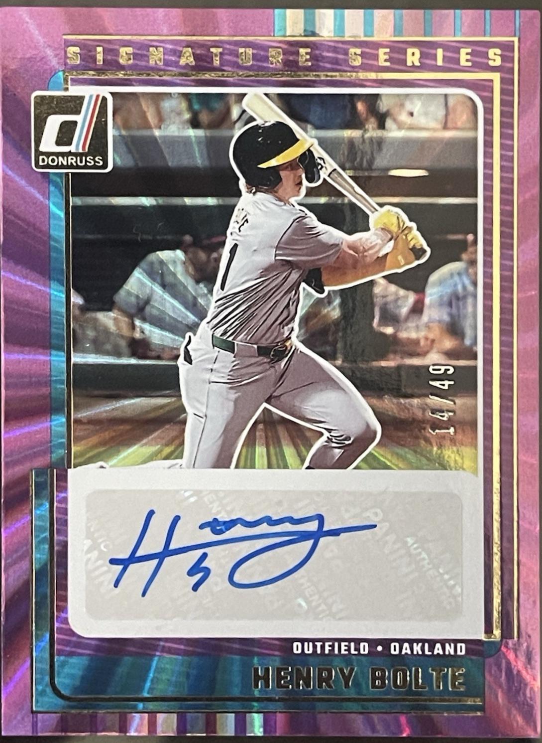 Henry Bolte [Purple Laser] #SG-HBT