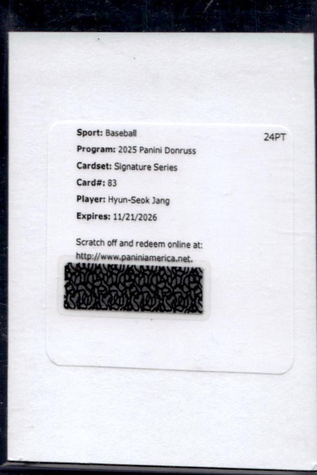 Hyun-Seok Jang #83