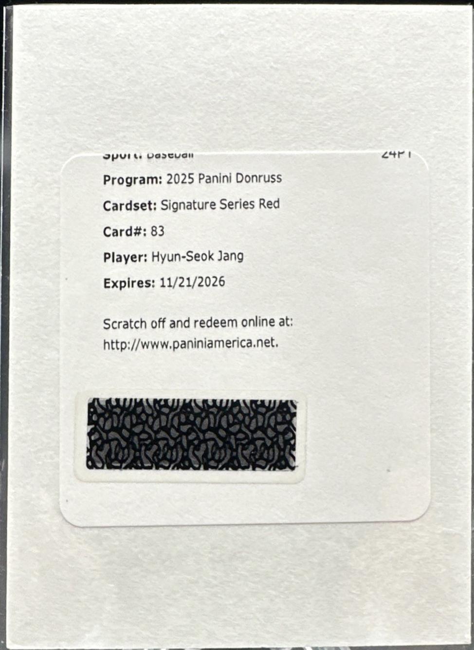 Hyun-Seok Jang [Red] #83