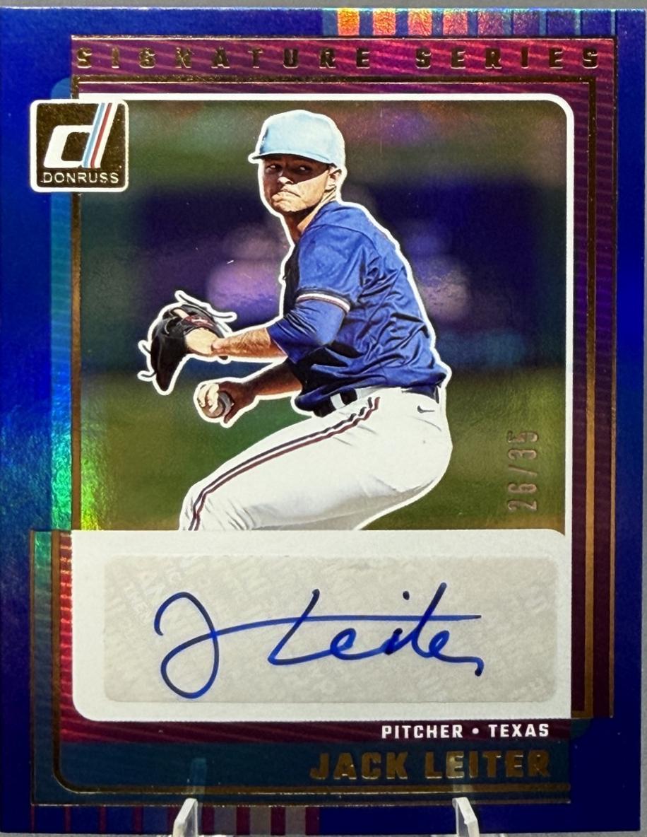Jack Leiter [Blue] #SG-JLT