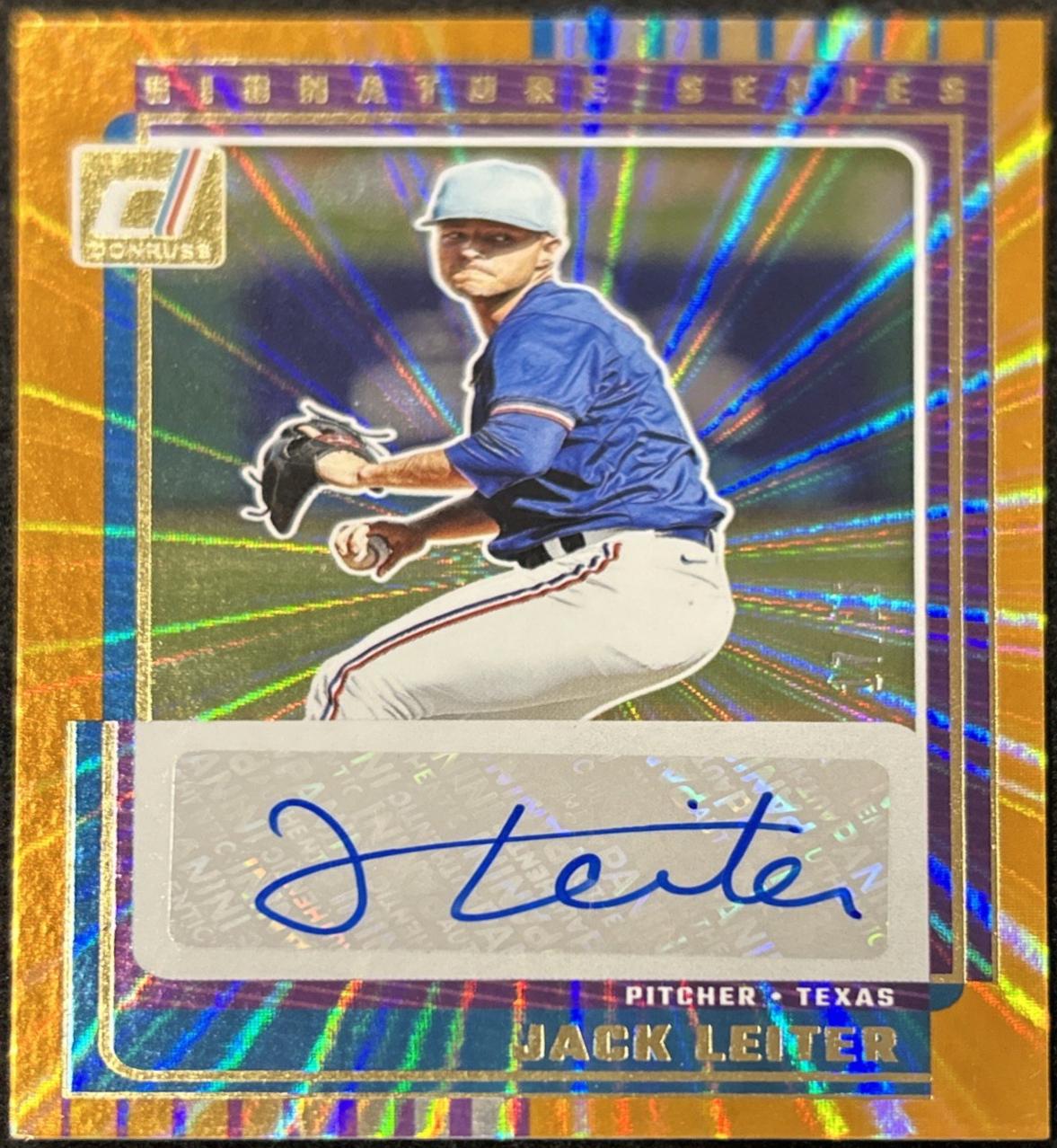 Jack Leiter [Orange Laser] #SG-JLT