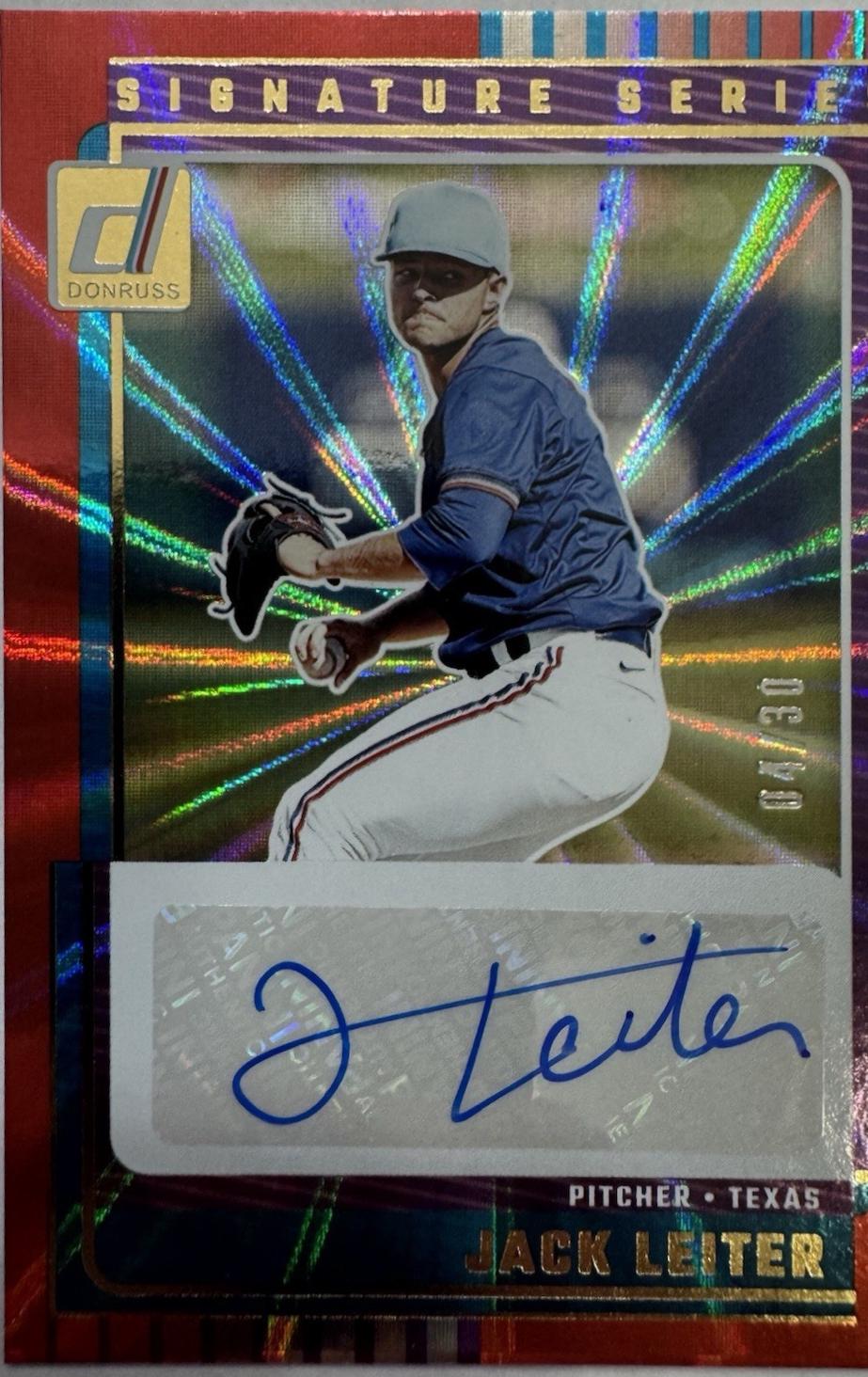 Jack Leiter [Red Laser] #SG-JLT