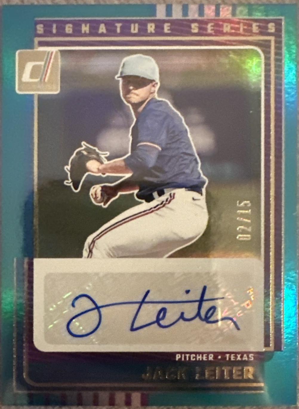 Jack Leiter [Teal] #SG-JLT