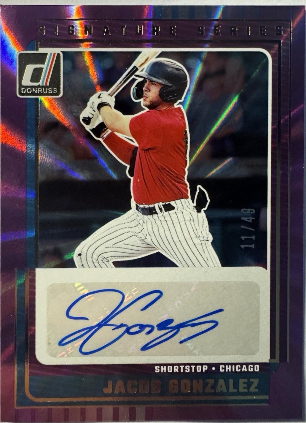Jacob Gonzalez [Purple Laser] #SG-JGZ