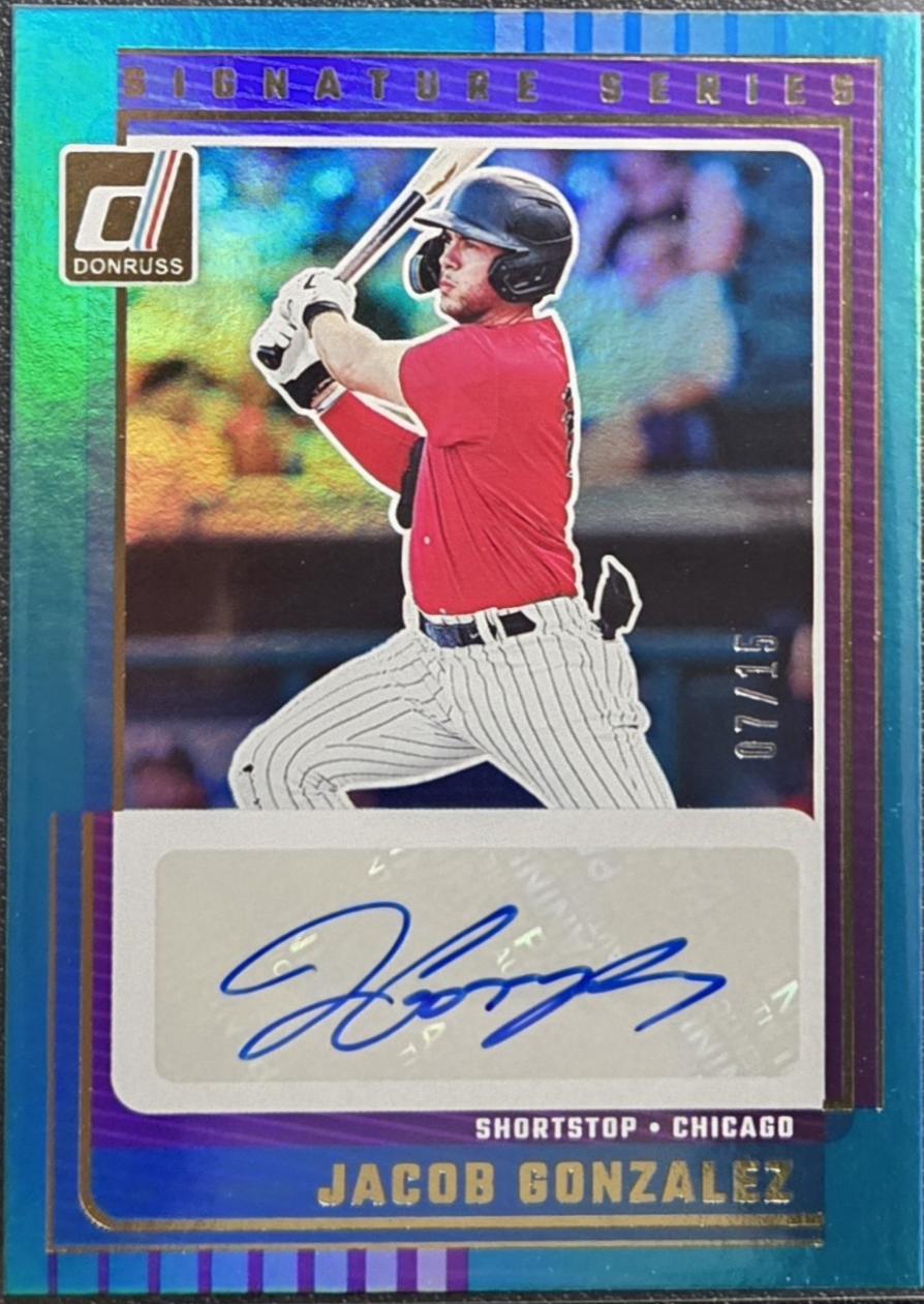 Jacob Gonzalez [Teal] #SG-JGZ