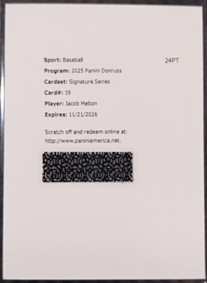 Jacob Melton #19
