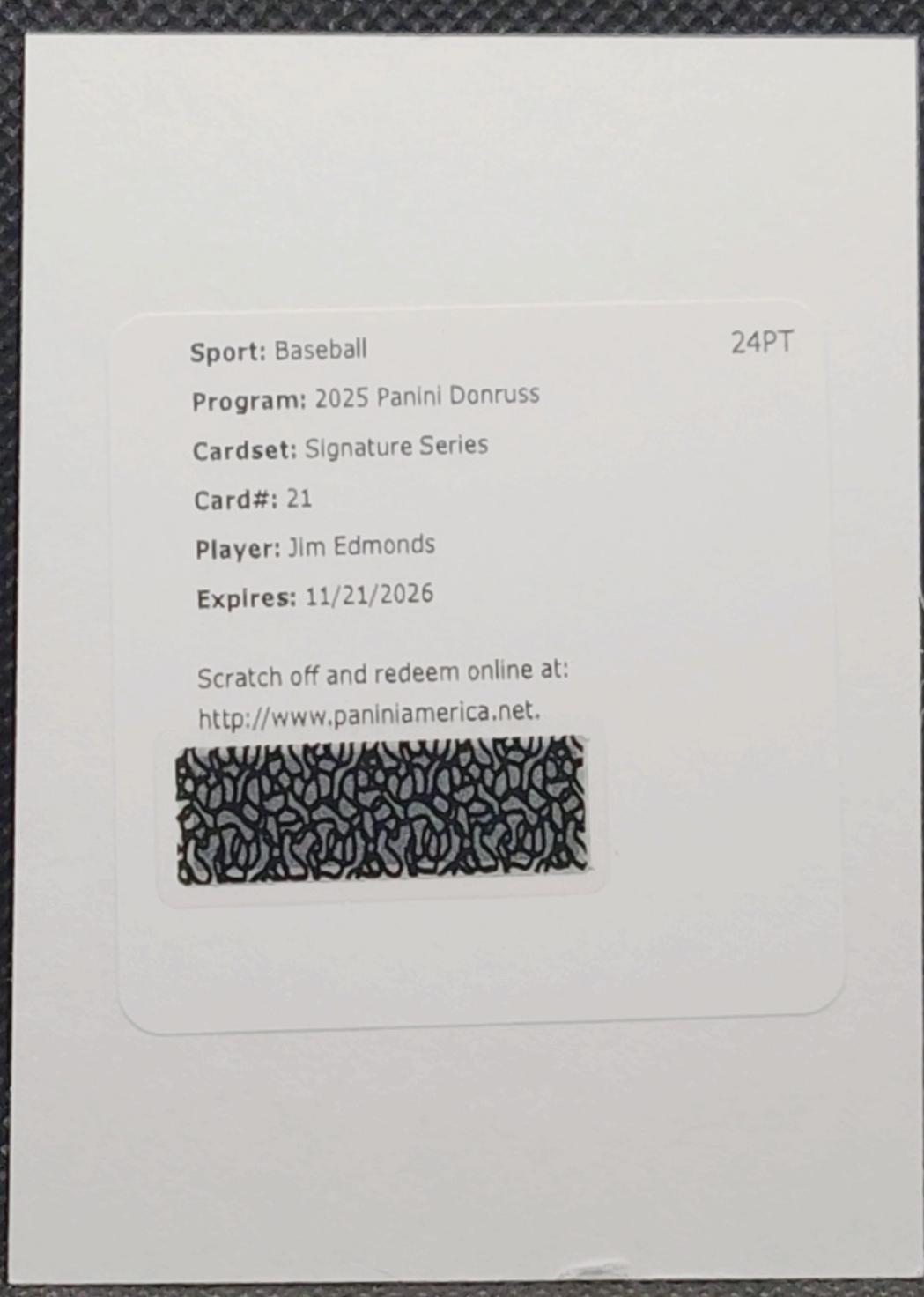 Jim Edmonds #21