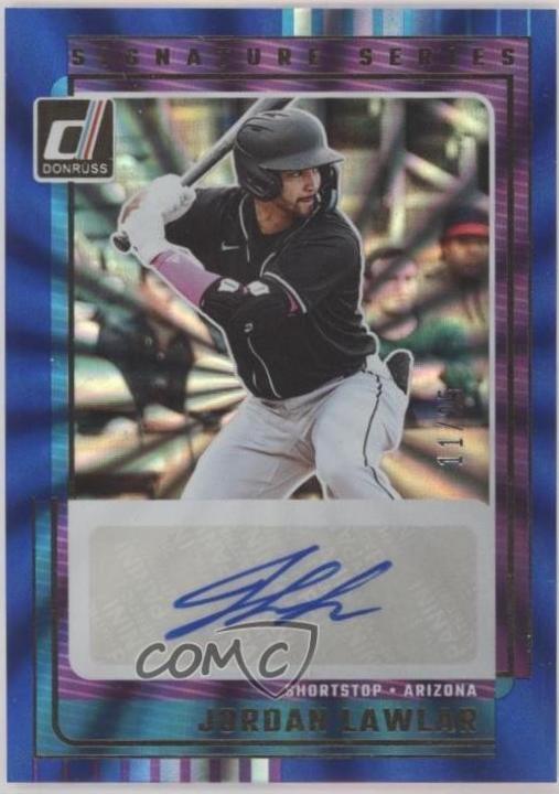 Jordan Lawlar [Blue Laser] #SG-JLW