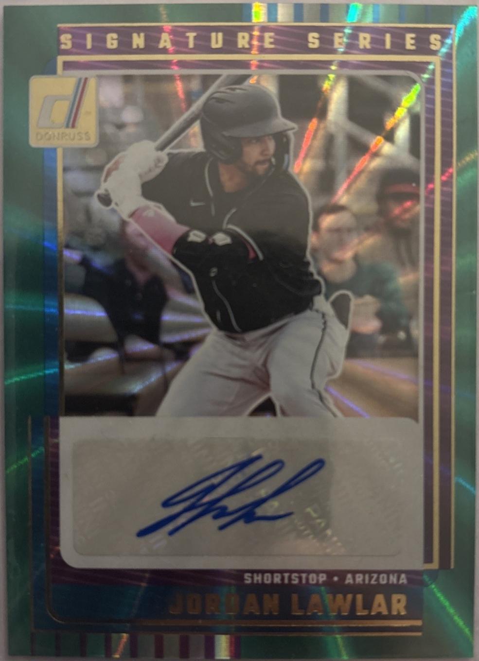 Jordan Lawlar [Green Laser] #SG-JLW
