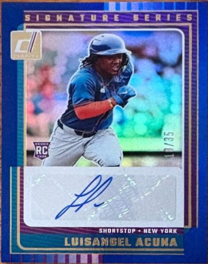 Luisangel Acuna [Blue] #SG-LAC