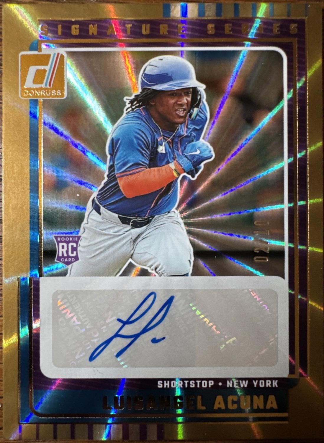 Luisangel Acuna [Gold Laser] #SG-LAC