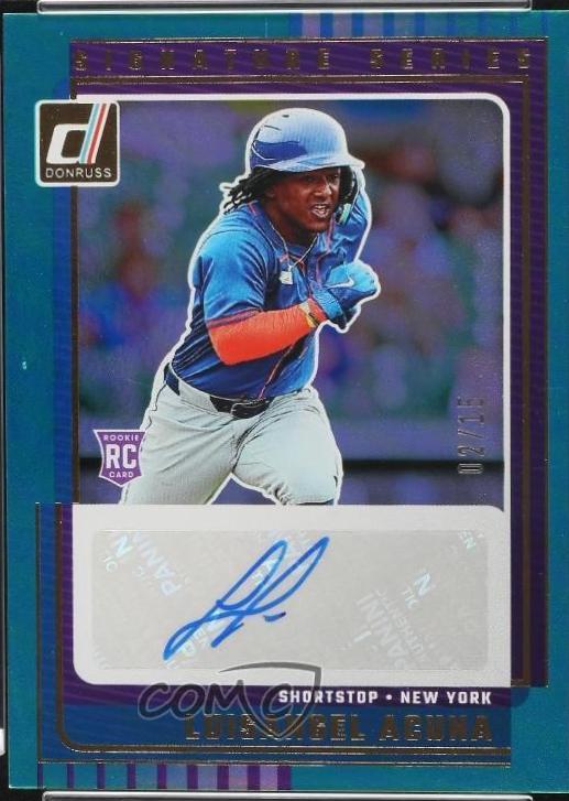 Luisangel Acuna [Teal] #SG-LAC