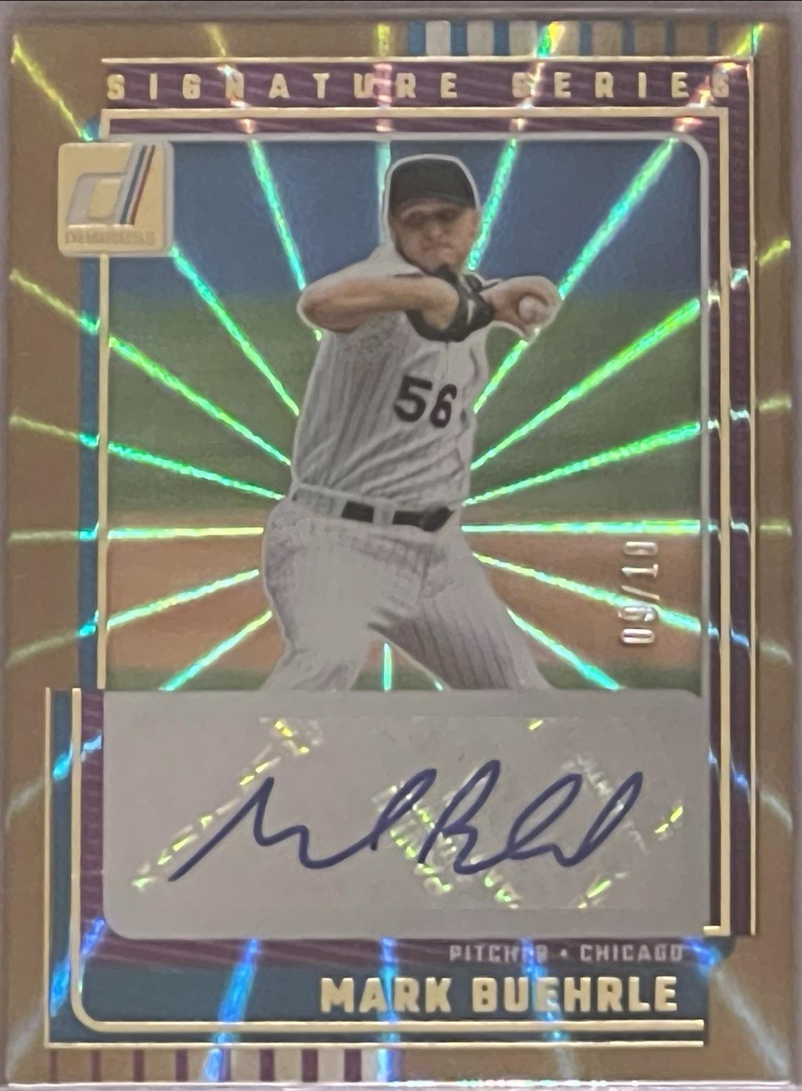 Mark Buehrle [Gold Laser] #SG-MBL