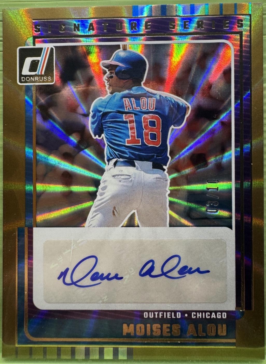 Moises Alou [Gold] #SG-MAL