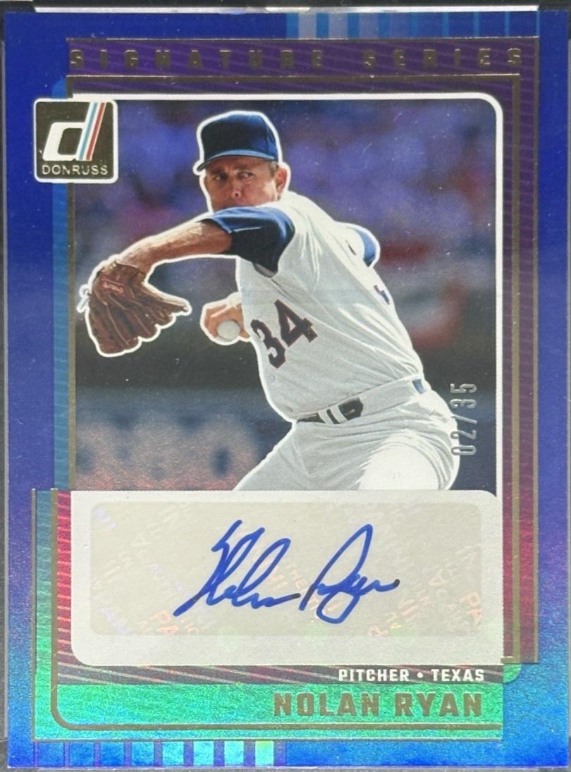 Nolan Ryan [Blue] #SG-NRY