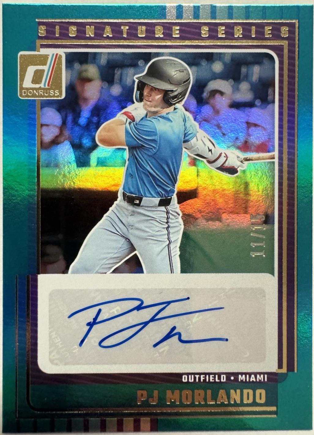 PJ Morlando [Teal] #SG-PJM