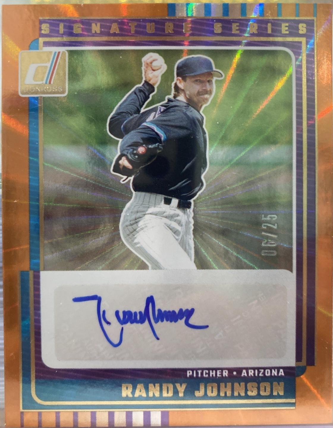 Randy Johnson [Orange Laser] #SG-RJN